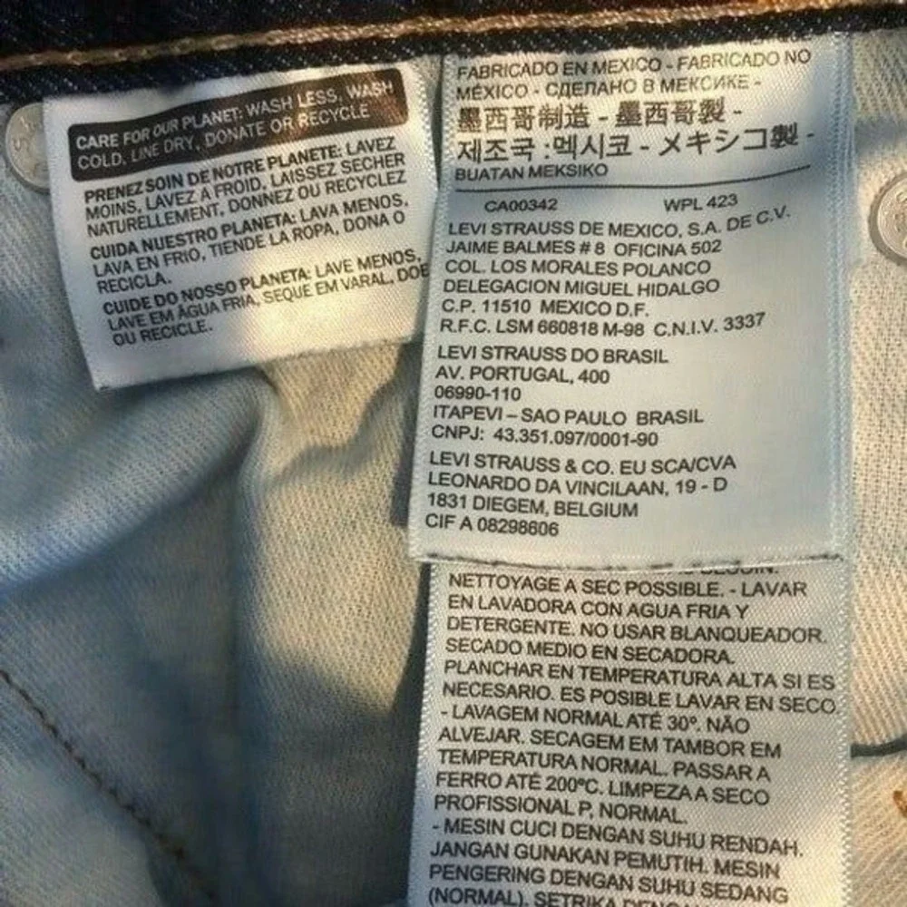 Levi's 514‎ Dark Wash Men's Jeans